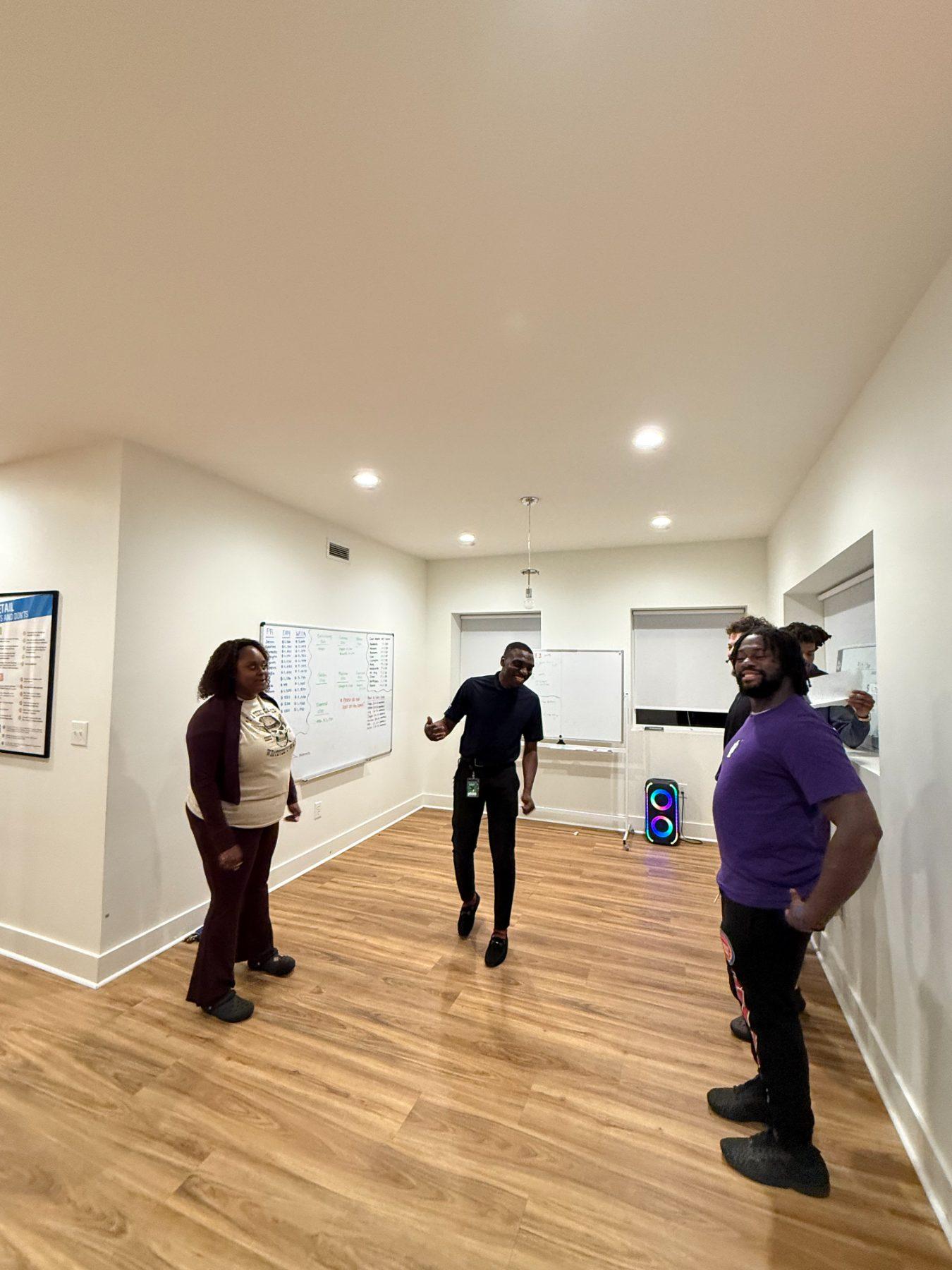 Team gathered in the Tampa office